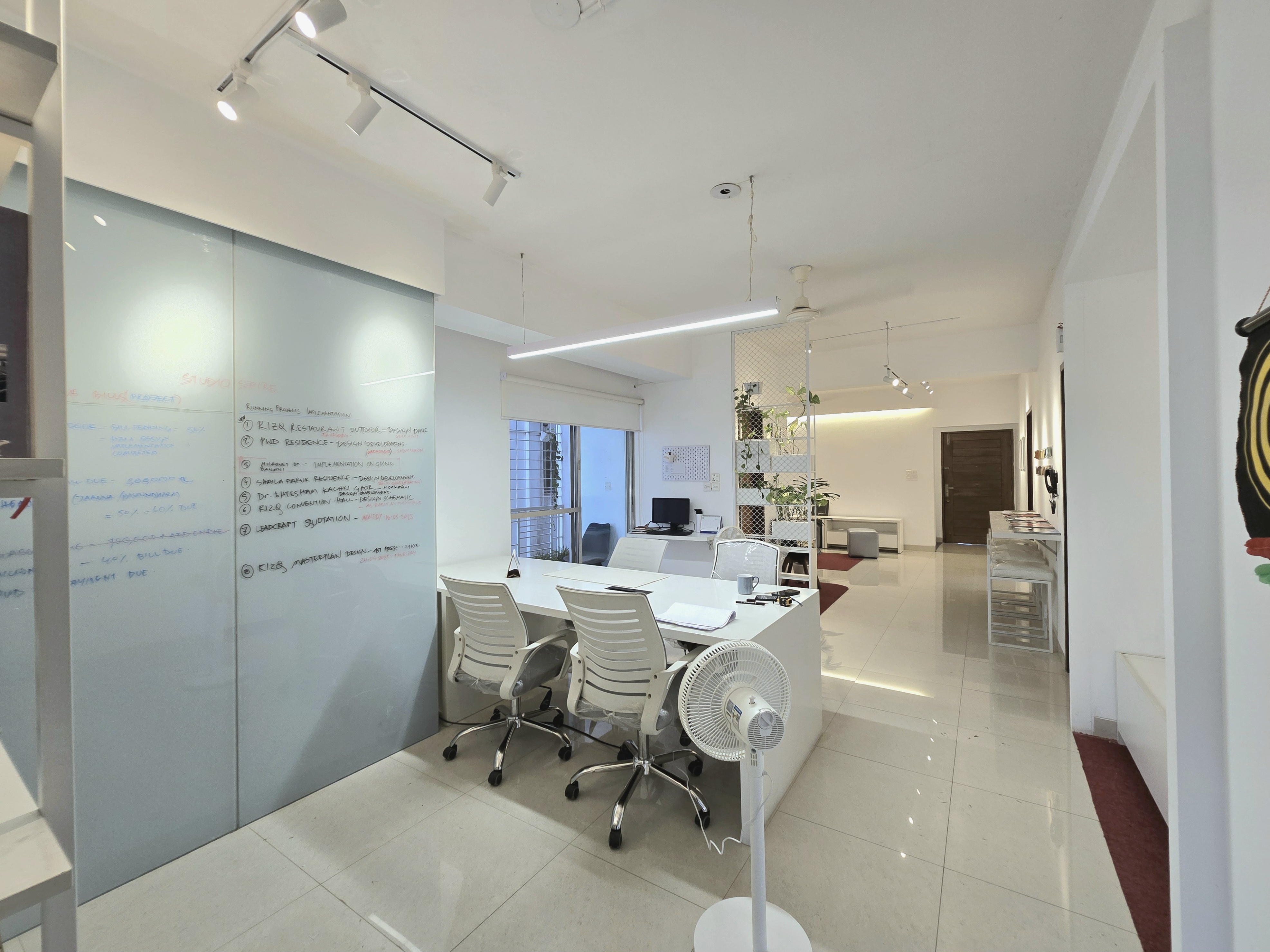 Studio interior
